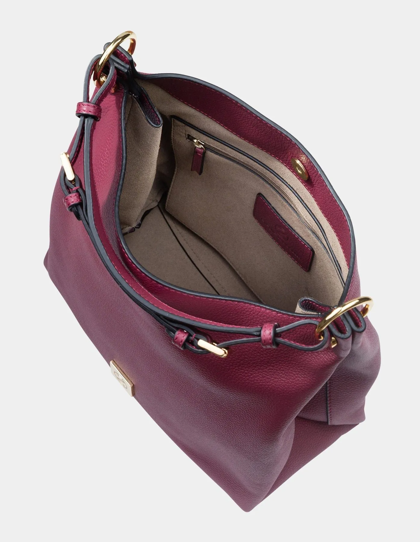 Clementia Hobo Bag Light Beige