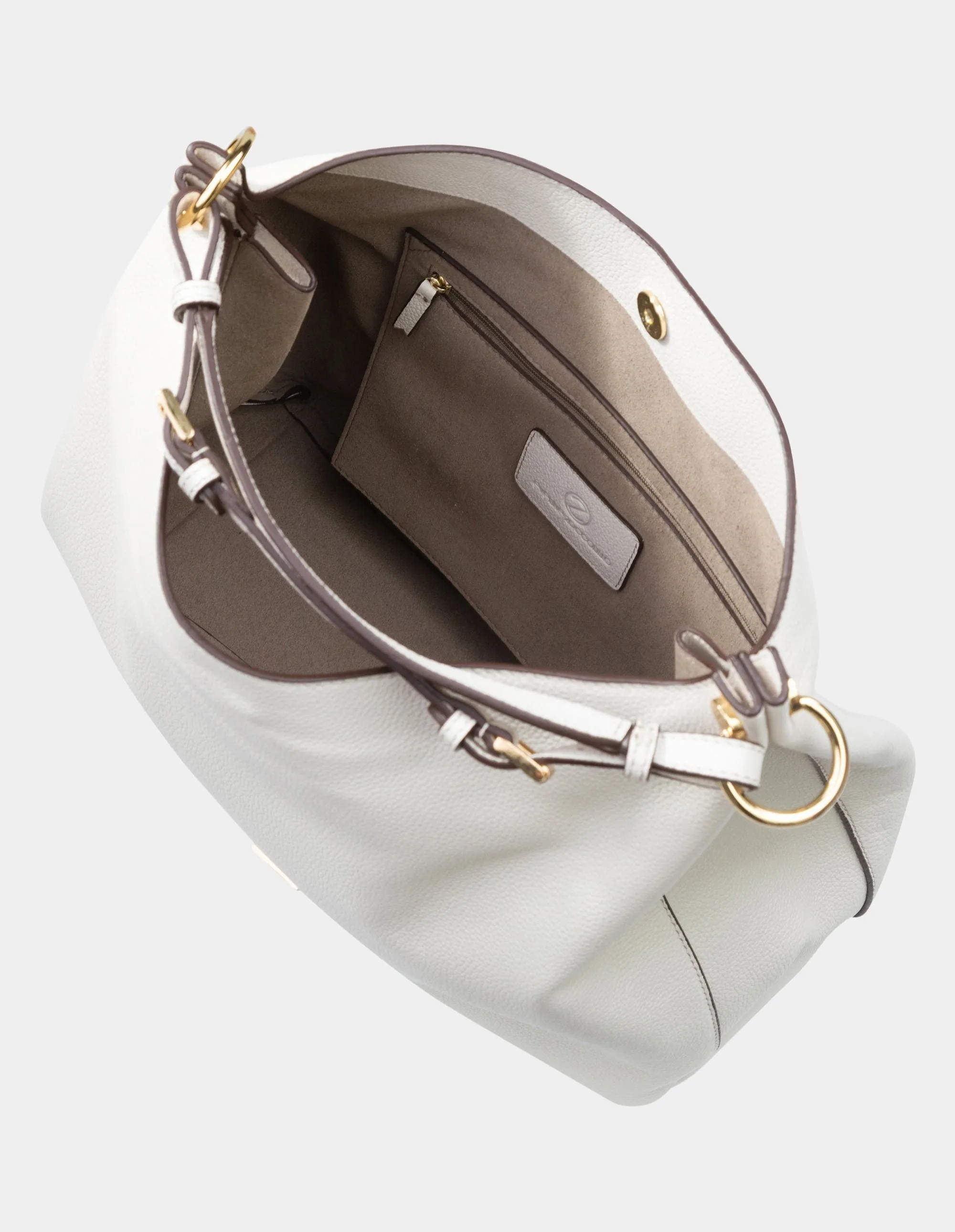 Clementia Hobo Bag Light Beige