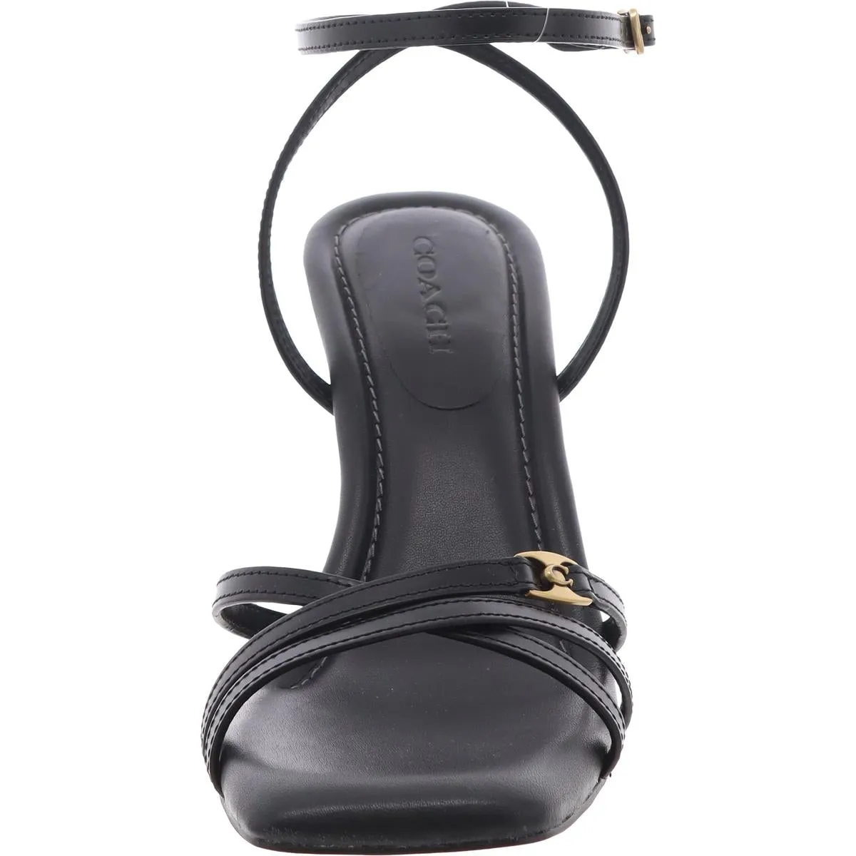 Coach Womens Kelsey Strappy Leather Ankle Strap
