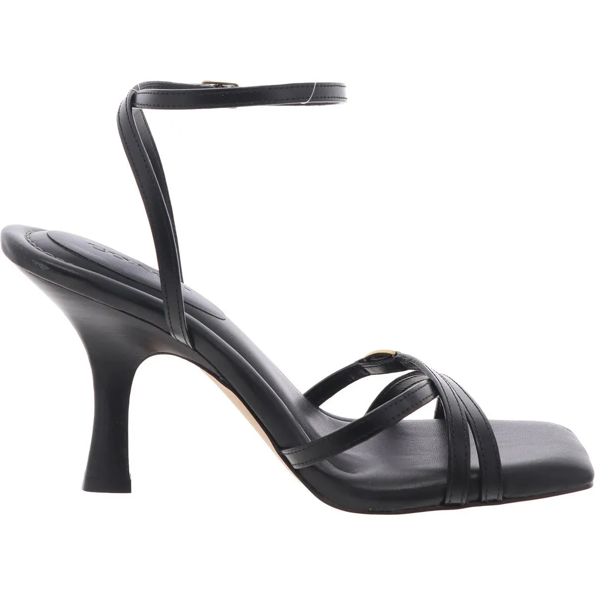 Coach Womens Kelsey Strappy Leather Ankle Strap