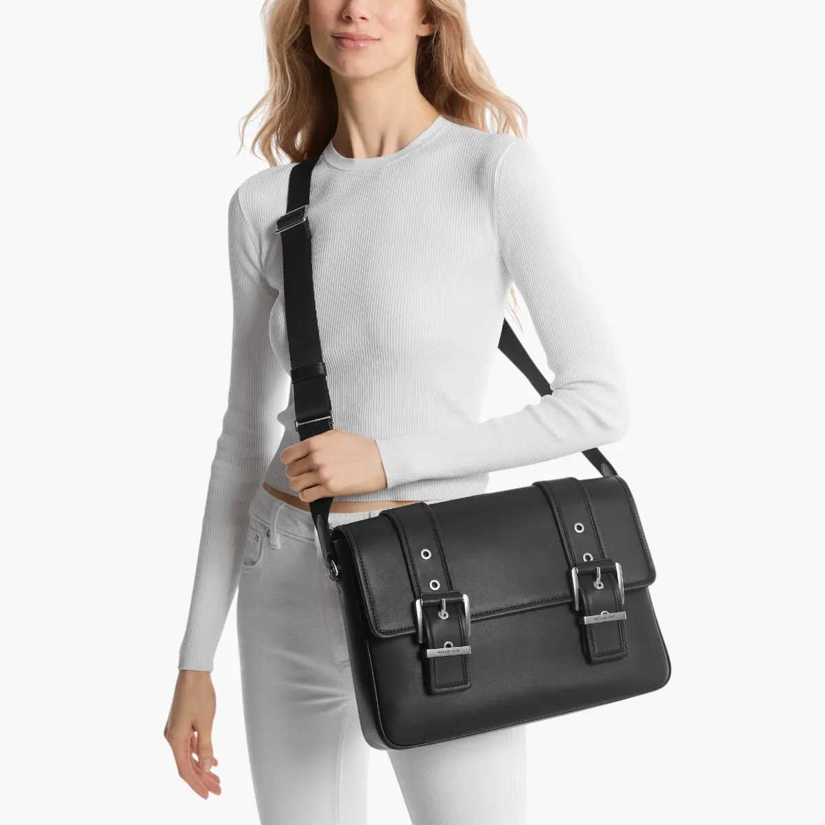 Colby Leather Messenger Bag