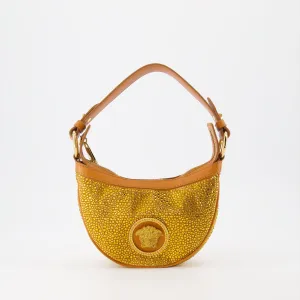 Crystal-embellished Hobo Bag