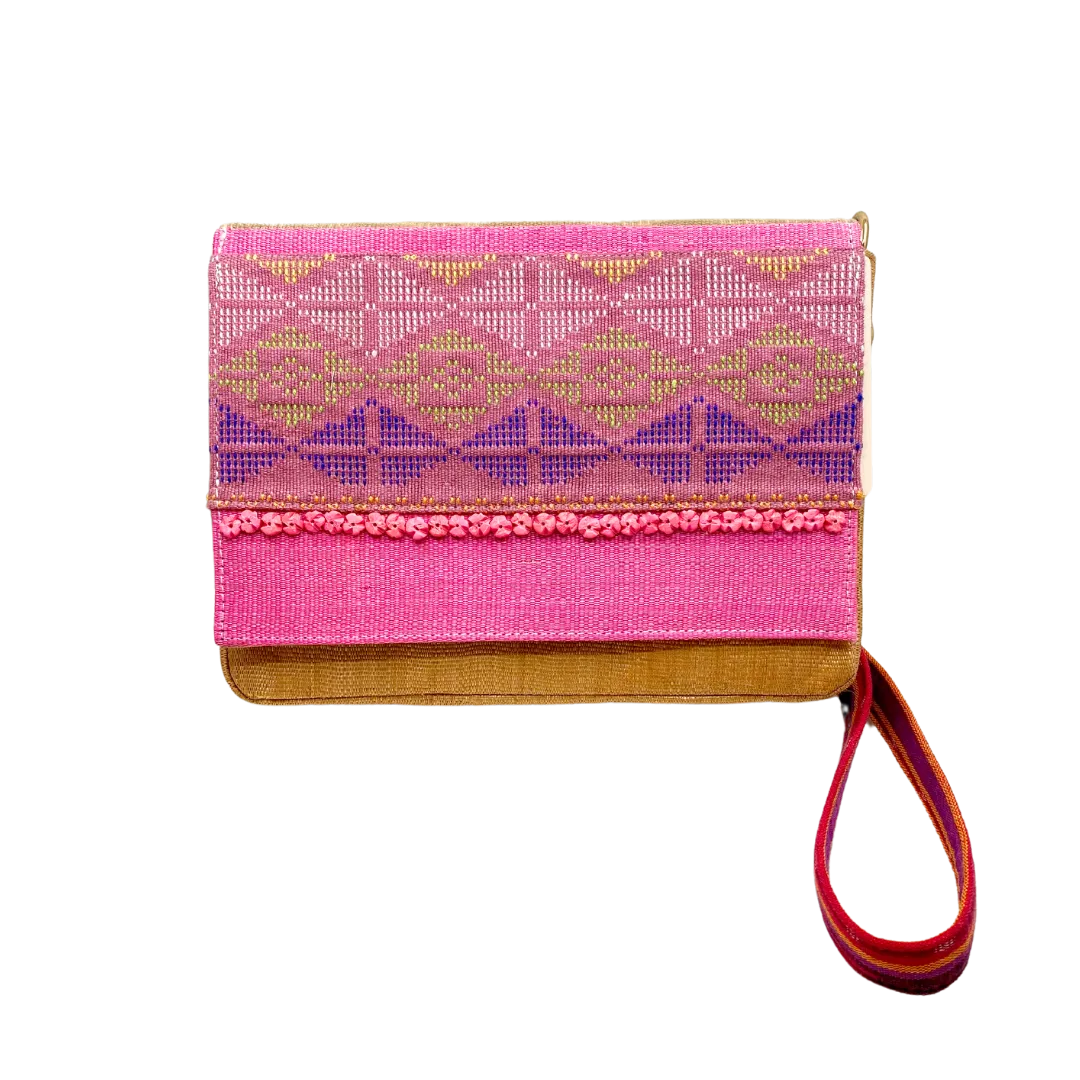Crystal Seas T'nalak Messenger Bag