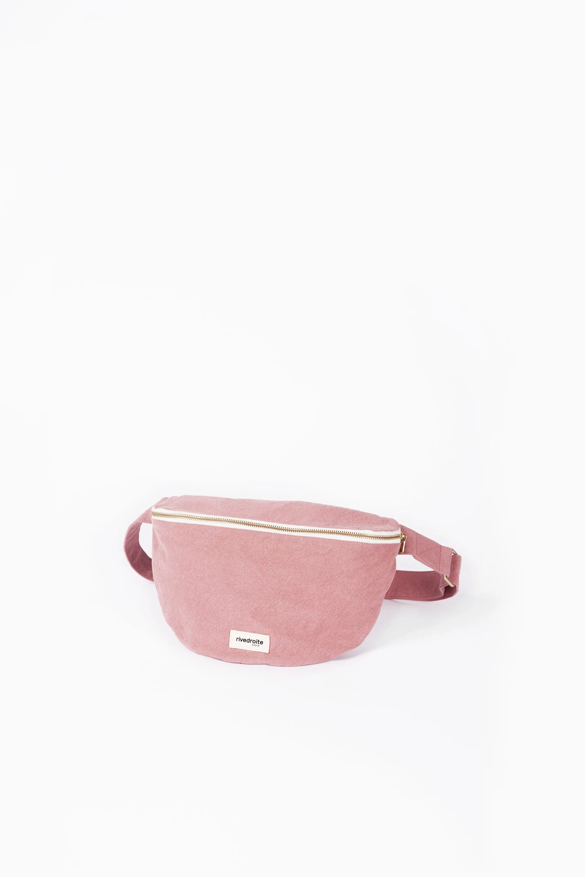 Custine XL the waist bag - Recycled cotton Bois de Rose