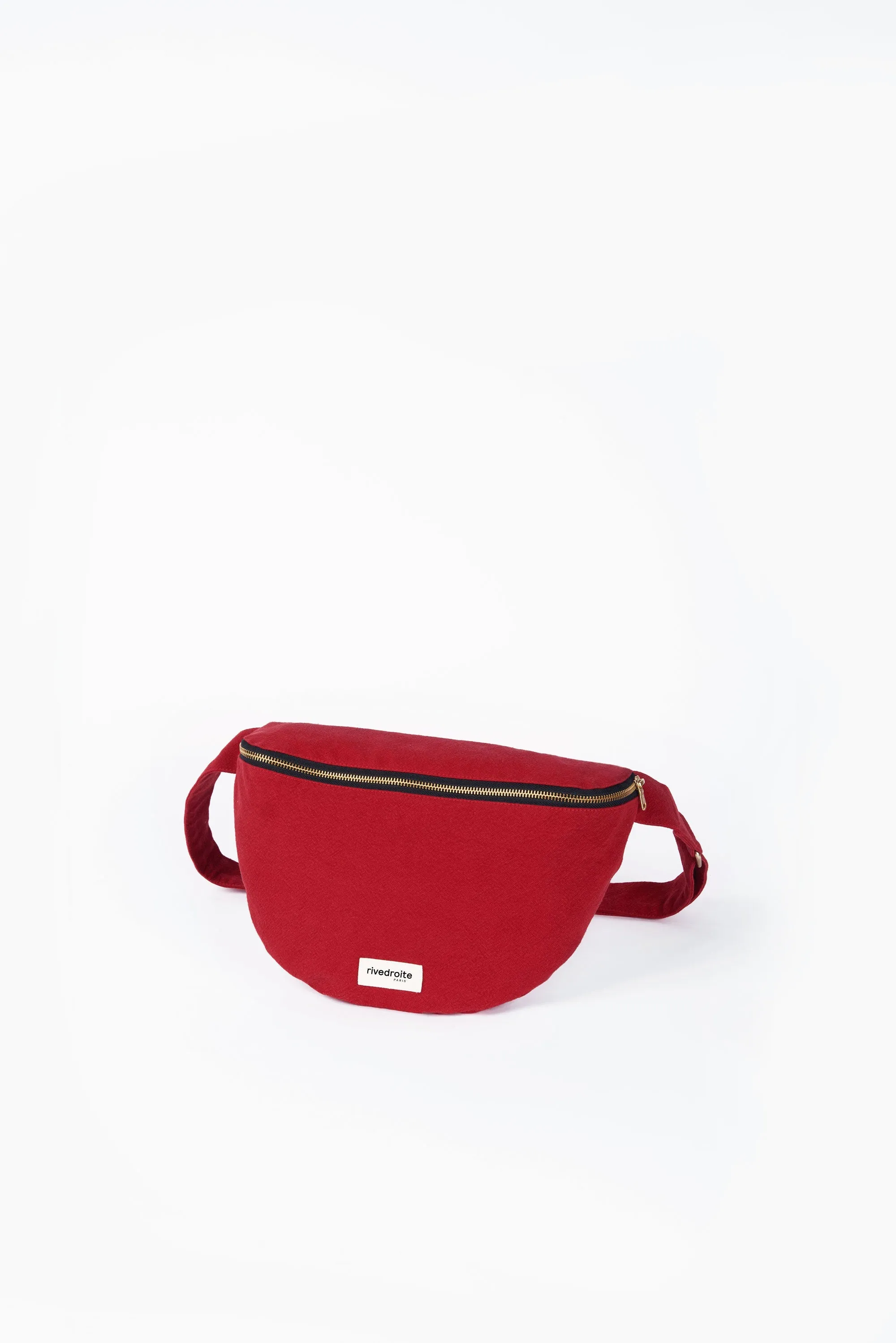 Custine XL the waist bag - Recycled cotton Vibrant Red