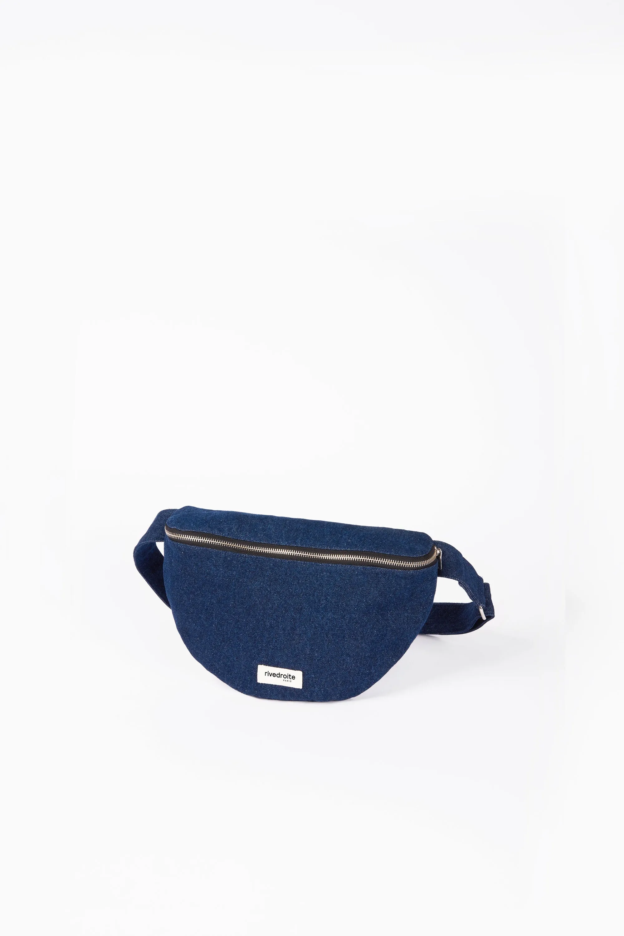 Custine XL the waist bag - Upcycled Raw Denim