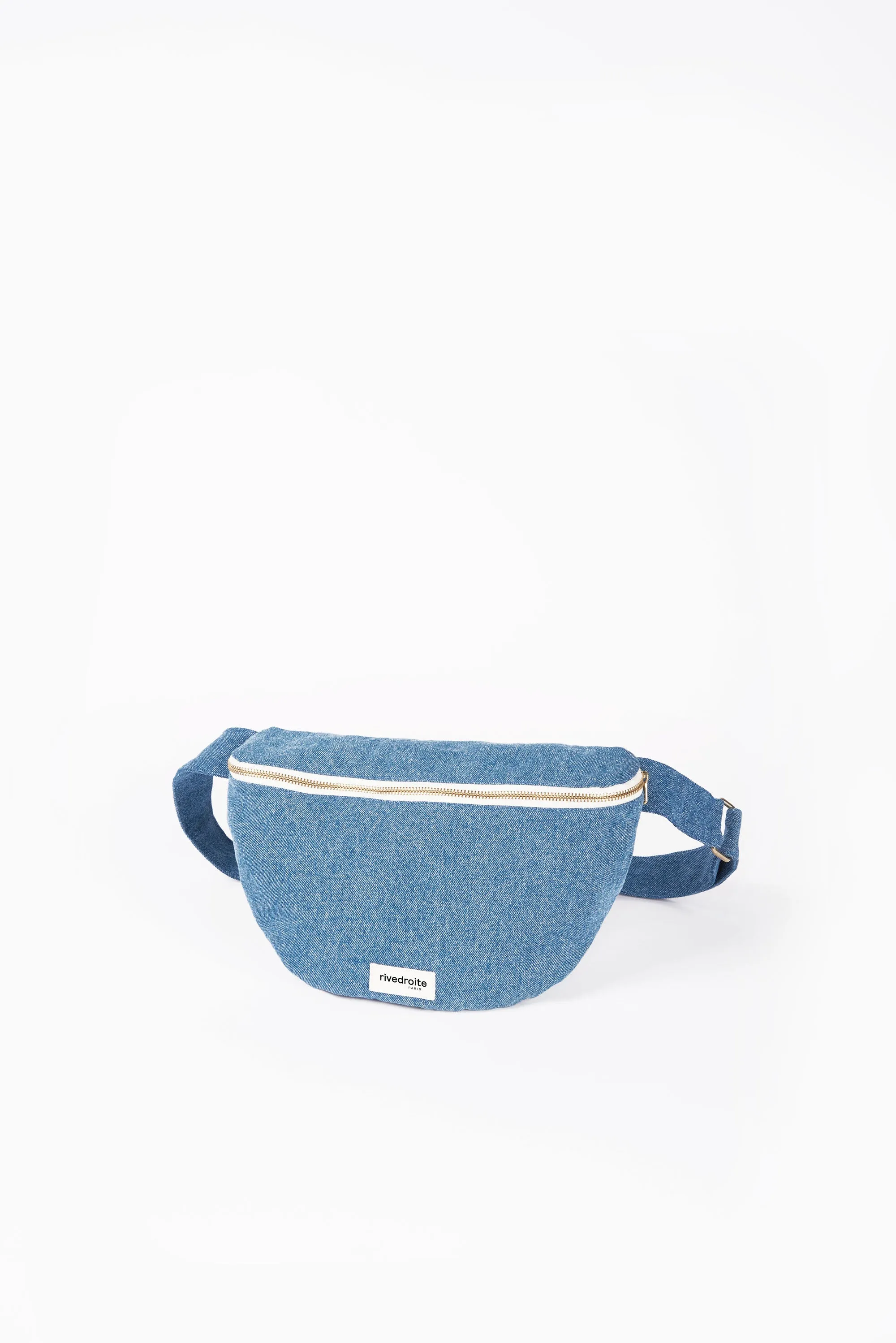 Custine XL the waist bag - Upcycled Stonedwashed Denim