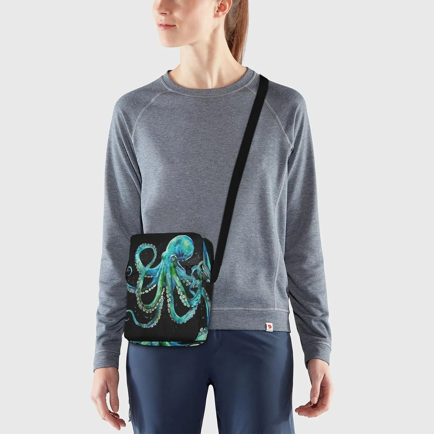 Daisies Messenger Bag for Women Men Side Bag for Travel Workout