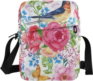 Daisies Messenger Bag for Women Men Side Bag for Travel Workout