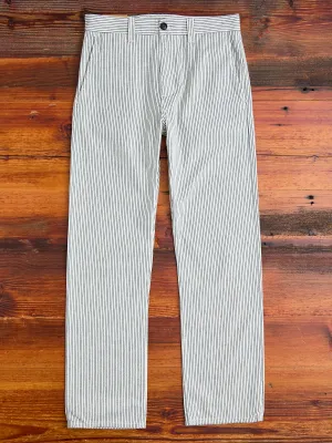 Deck Pant in Indigo Stripe