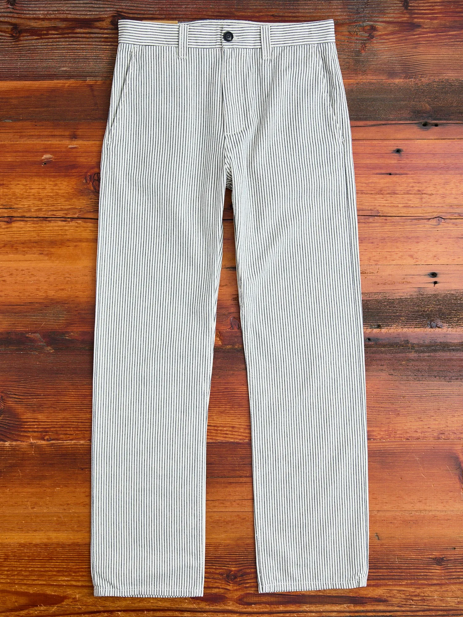 Deck Pant in Indigo Stripe