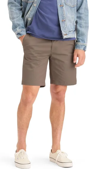 Dockers Men's Ultimate Straight Fit Supreme Flex Shorts, (New) Fossil