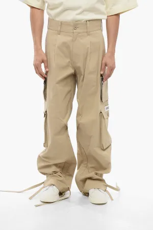 Dolce & Gabbana 2003 Cotton Cargo Pants with Drawstringed Ankle
