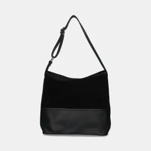 Elegant Shopper Bag - Mix Black