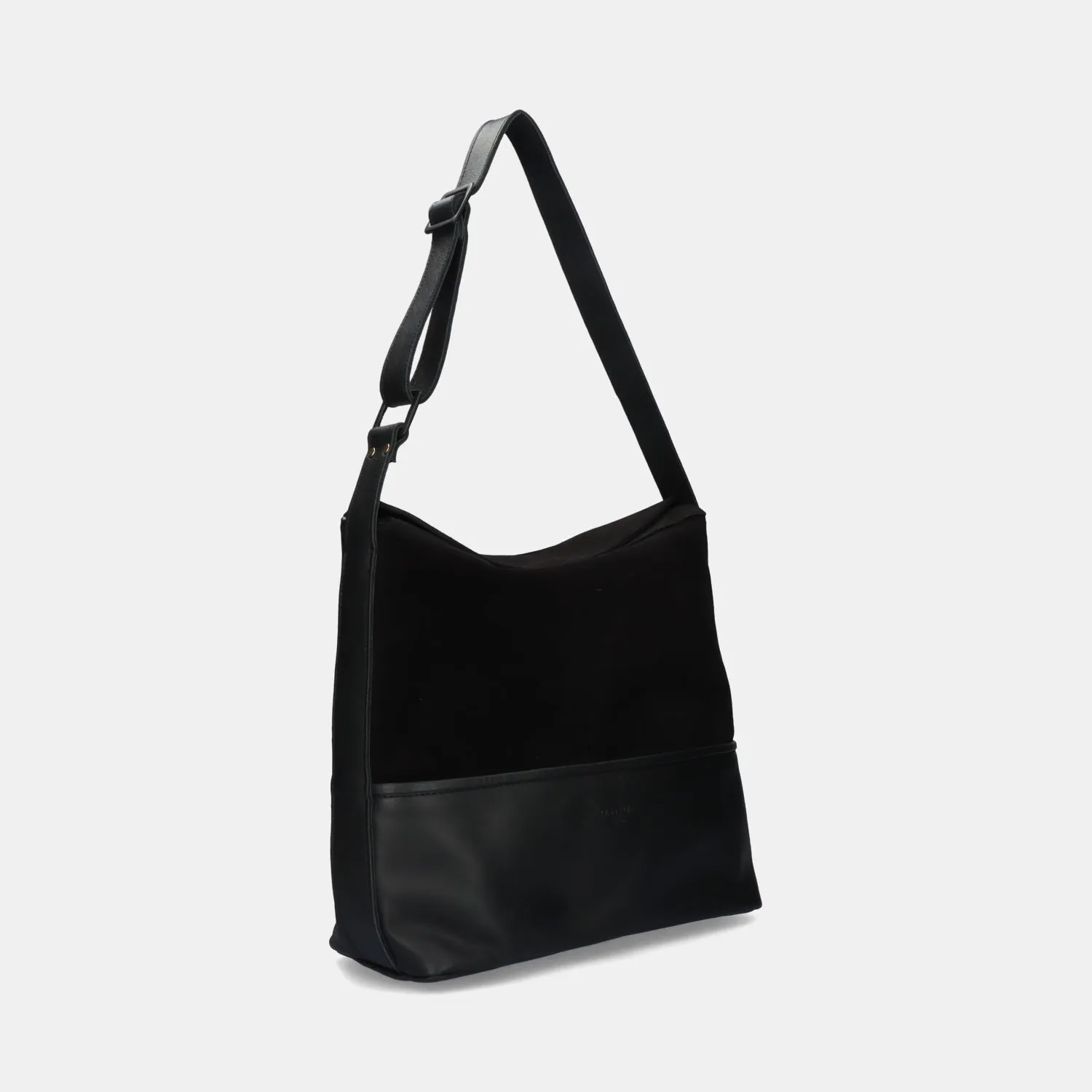 Elegant Shopper Bag - Mix Black