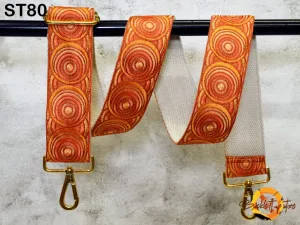 Embroidered Purse Strap Crossbody Strap for Purses Handbag Boho Bag Strap Floral Embroidery Replacement Strap Boho Guitar Strap Gift for her