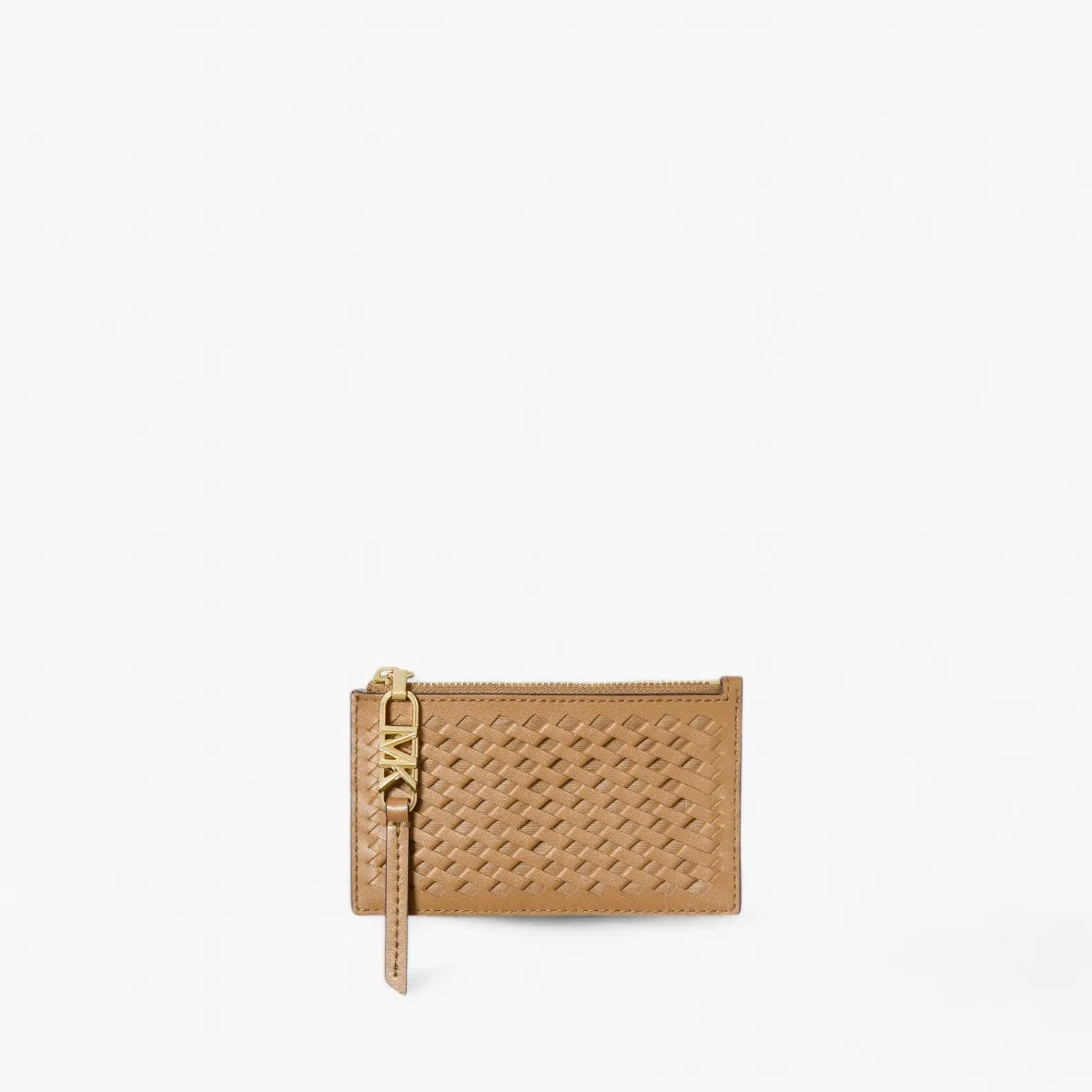 Empire Small Woven Leather Card Case