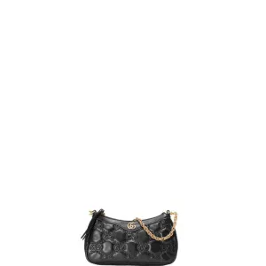 ESMEE - GG Matelassé Shoulder Bag Black