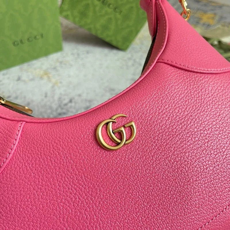 ESMEE - Hobo Bag With Chain Pink