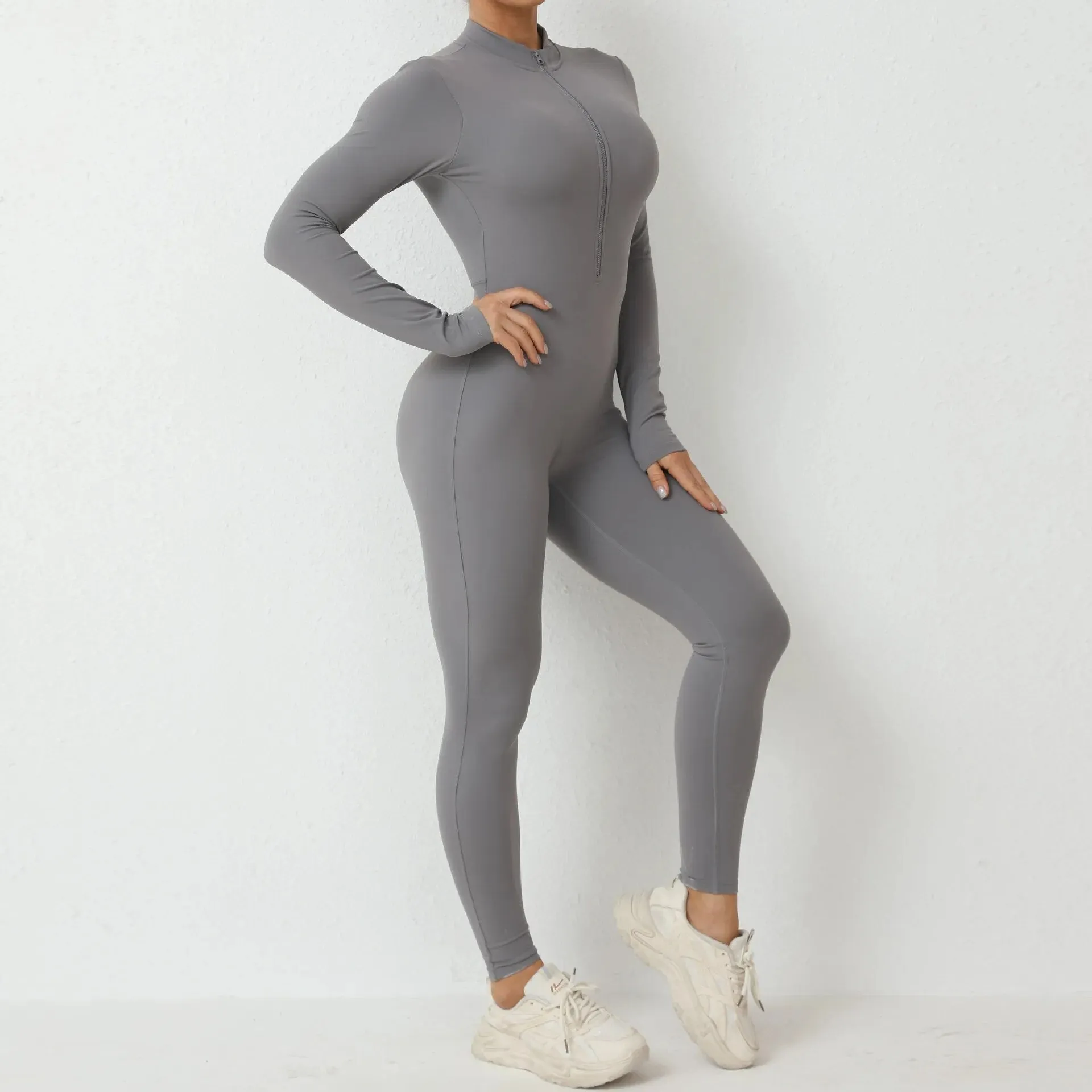 Essential Longsleeve Sculpt Jumpsuit