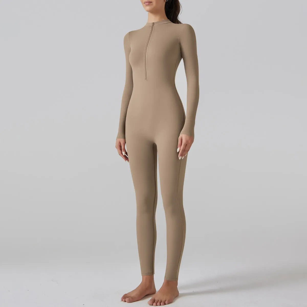 Essential Longsleeve Sculpt Jumpsuit