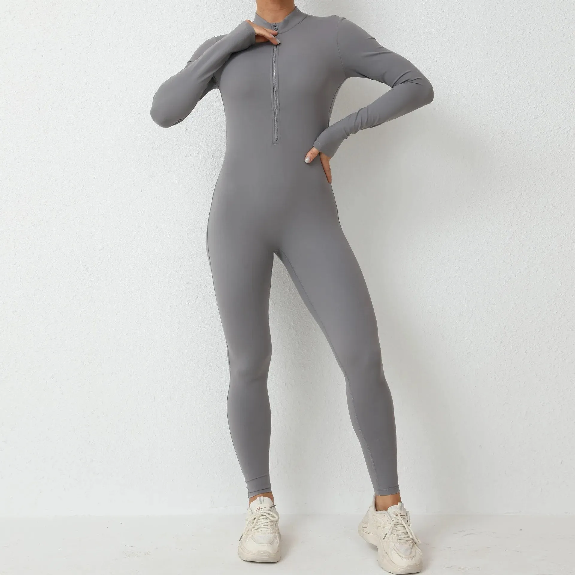 Essential Longsleeve Sculpt Jumpsuit