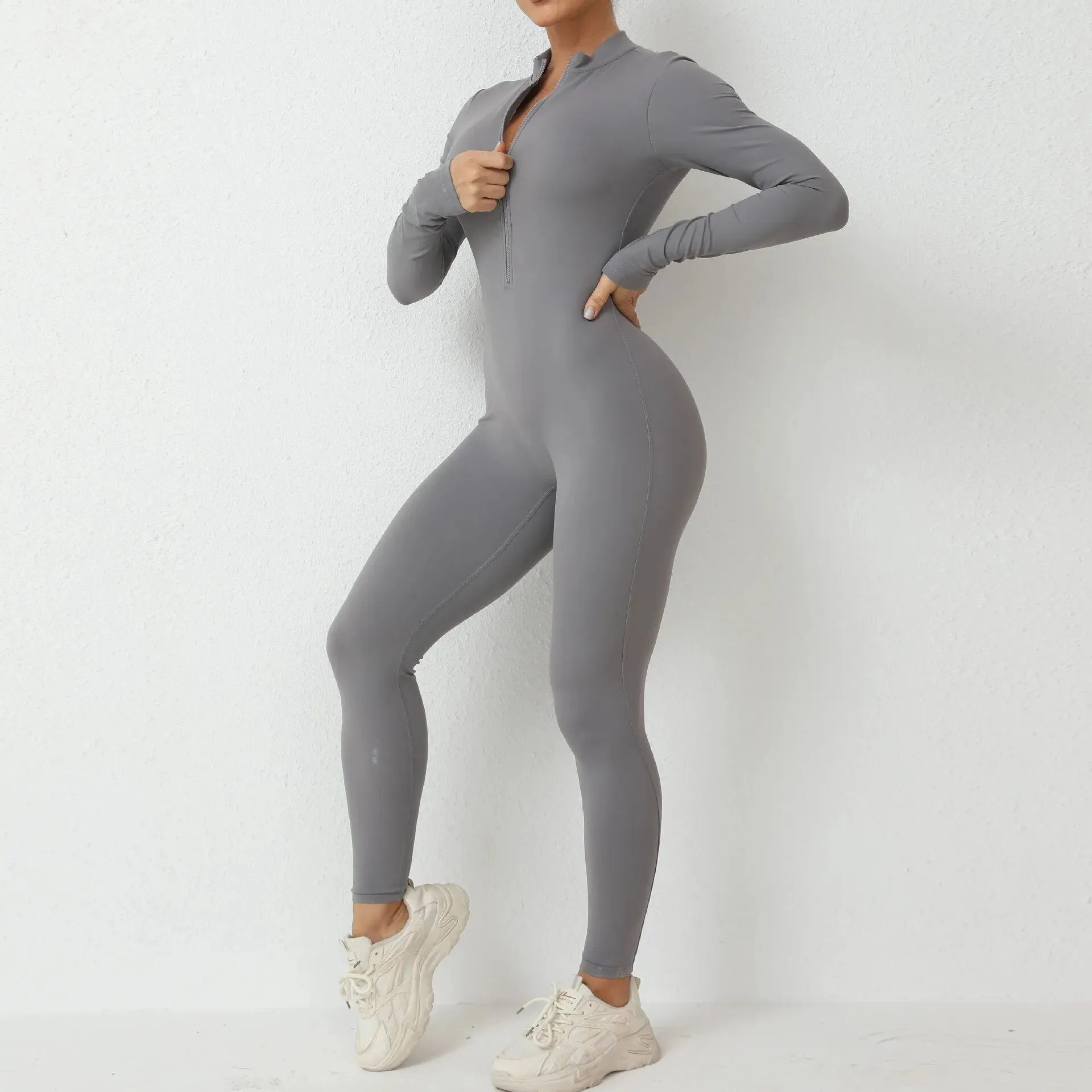 Essential Longsleeve Sculpt Jumpsuit