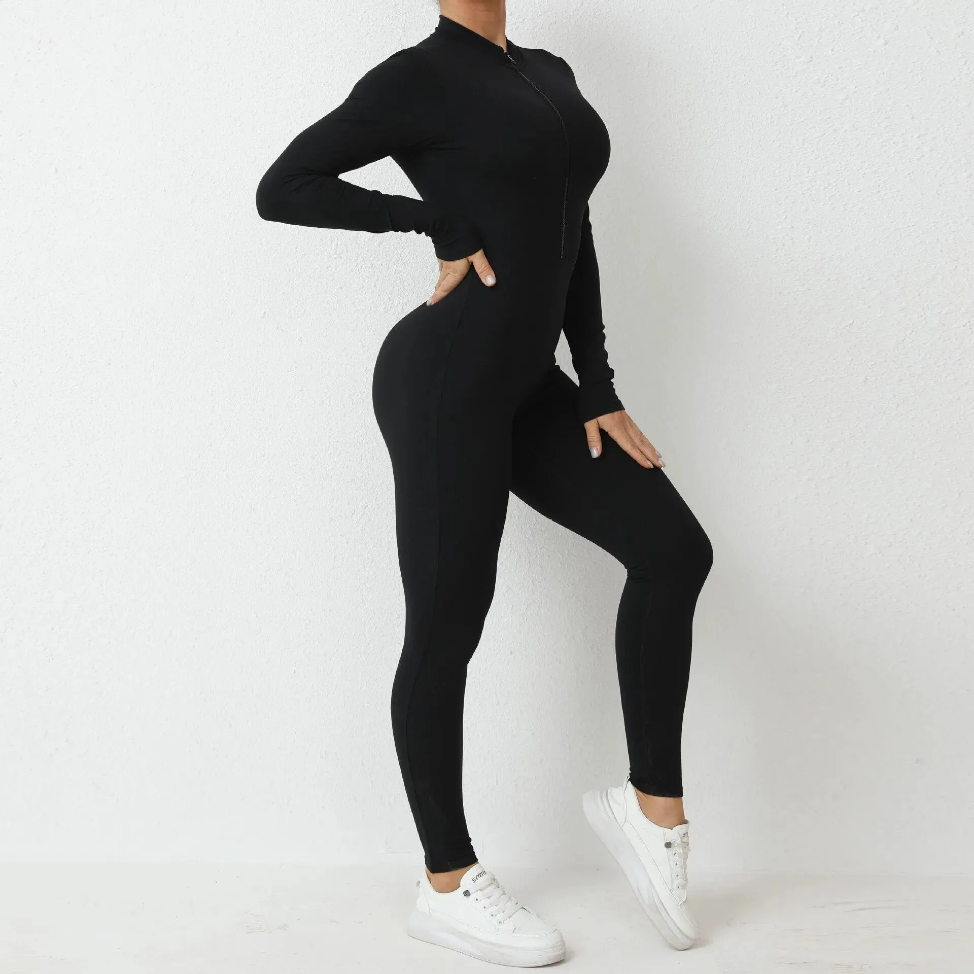 Essential Longsleeve Sculpt Jumpsuit