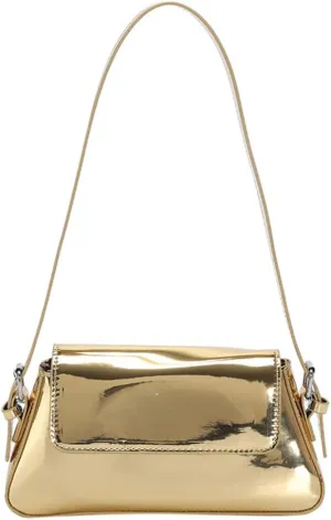 Evening Bag for Women, Hobo Bag Clutch Y2K Shinny Purse Tote Handbag Shoulder Metallic Purse Crossbody
