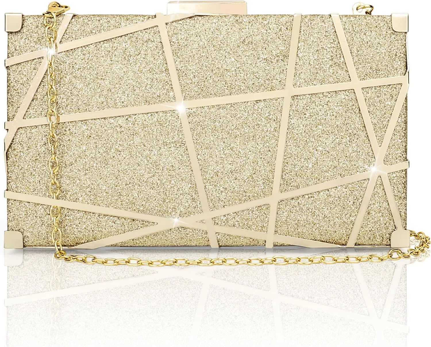 Evening Bag Small Clutch Purses Leopard Purse Formal Wedding Handbag for Women Fashion Crossbody Bags With Chain