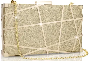 Evening Bag Small Clutch Purses Leopard Purse Formal Wedding Handbag for Women Fashion Crossbody Bags With Chain