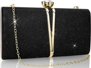 Evening Bag Small Clutch Purses Leopard Purse Formal Wedding Handbag for Women Fashion Crossbody Bags With Chain