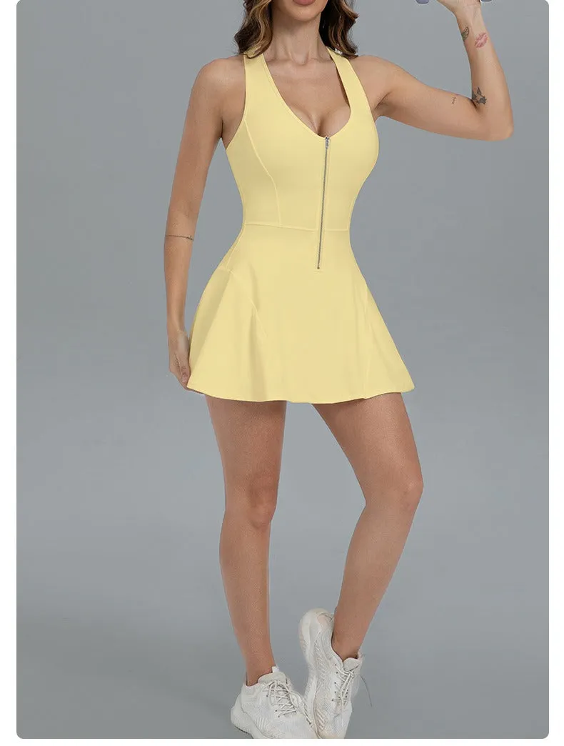 Evie Zip Skort Dress