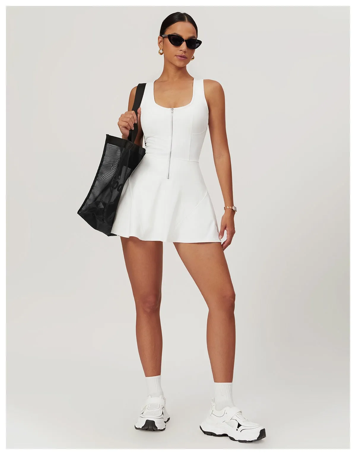 Evie Zip Skort Dress