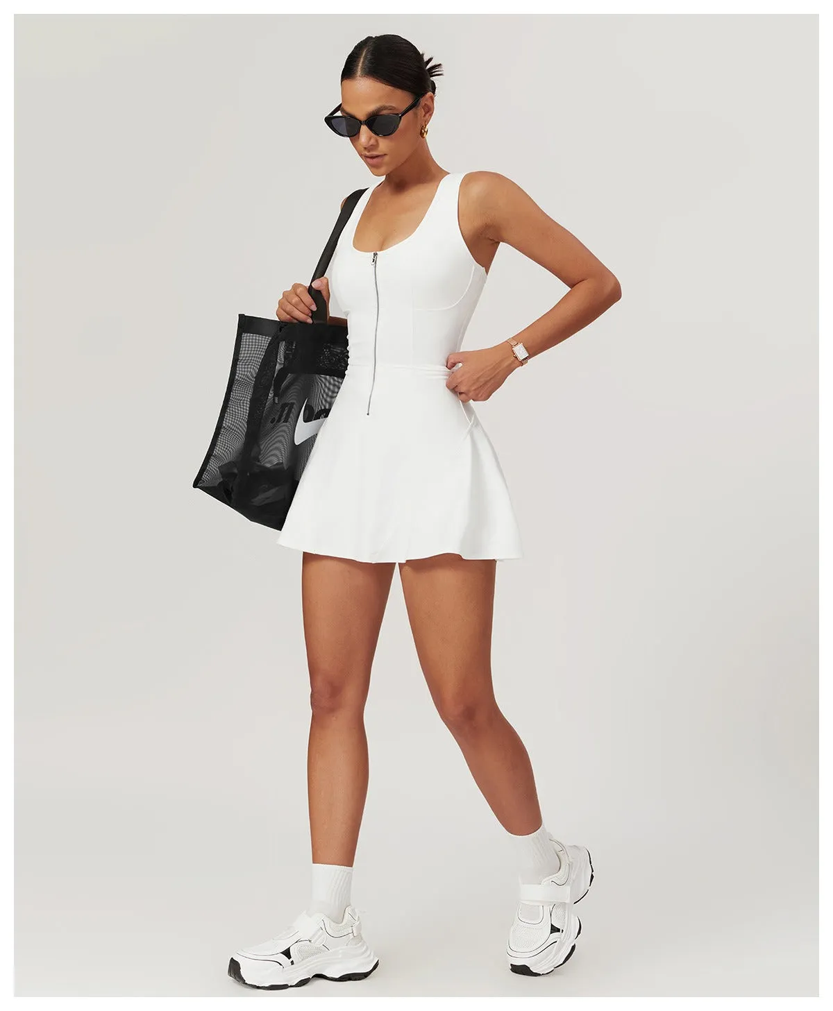 Evie Zip Skort Dress