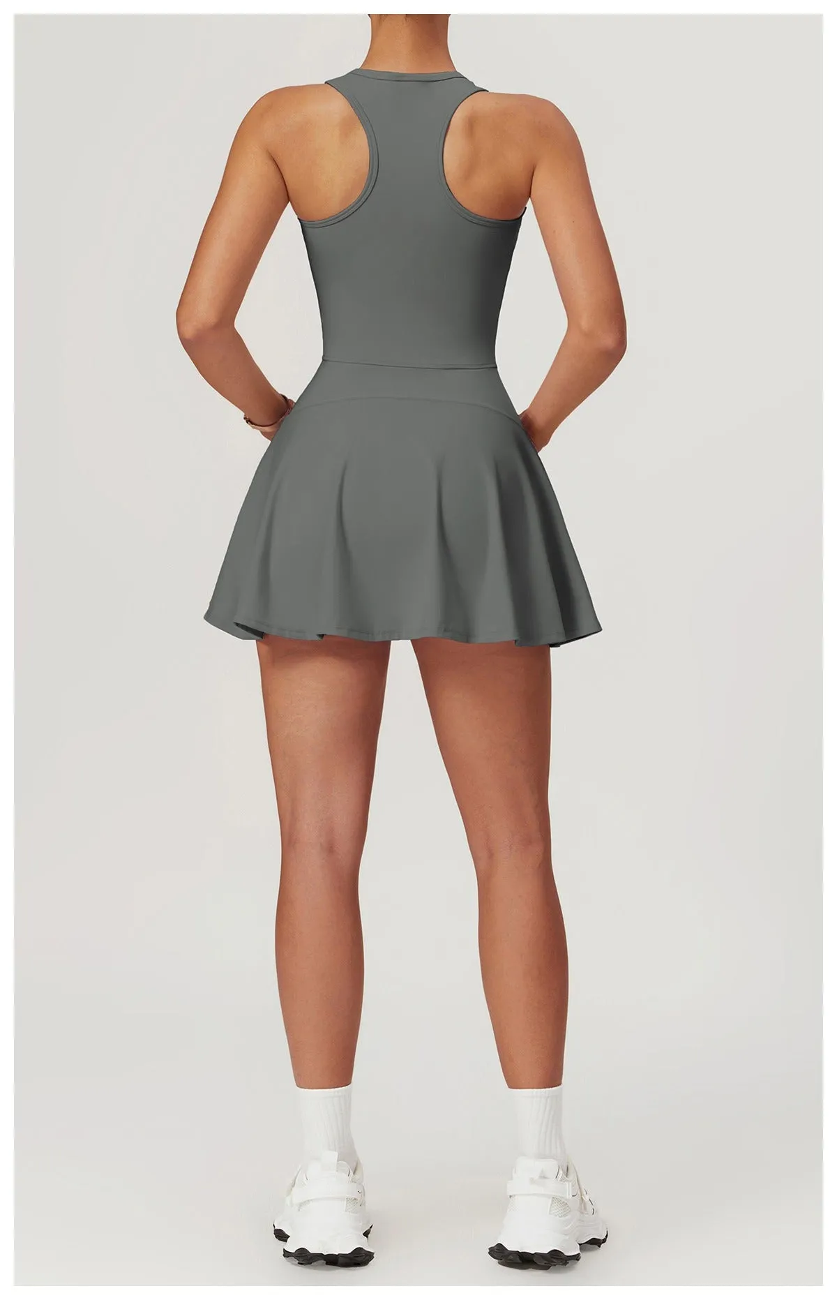 Evie Zip Skort Dress