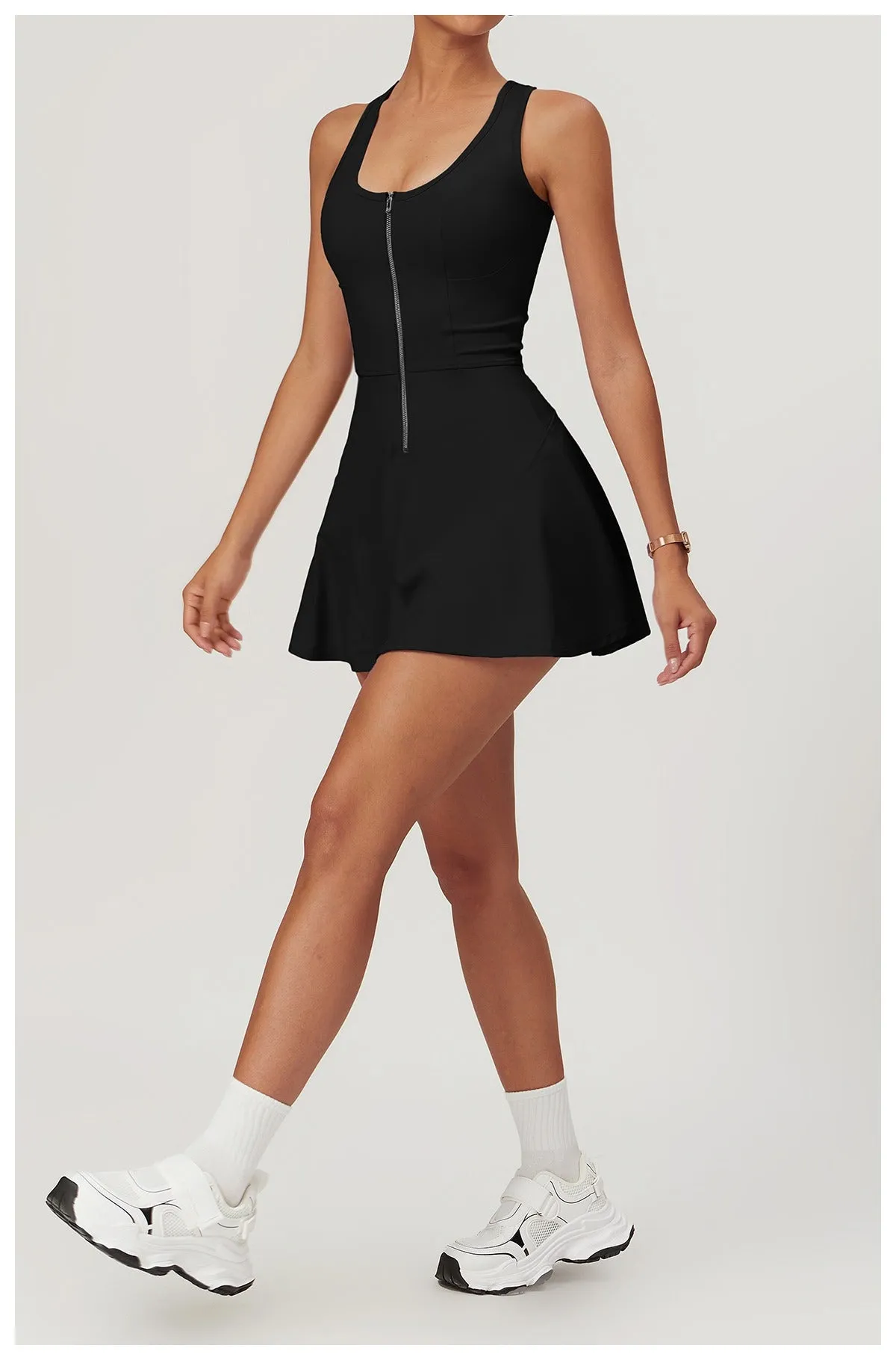 Evie Zip Skort Dress