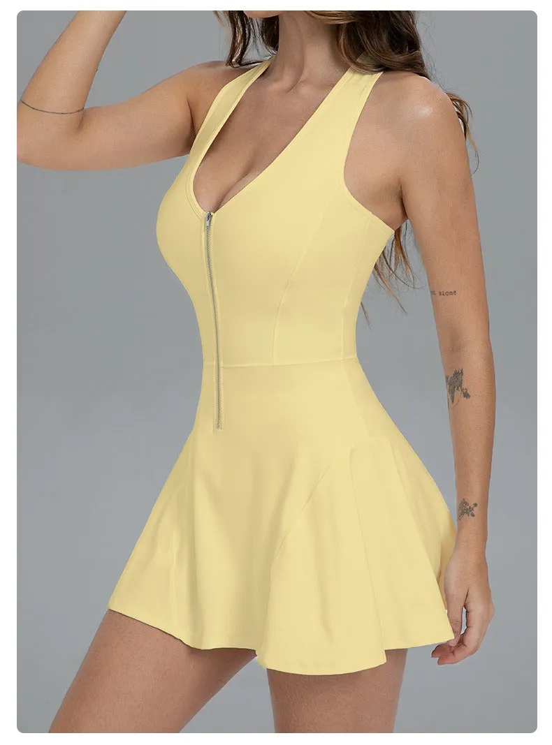 Evie Zip Skort Dress