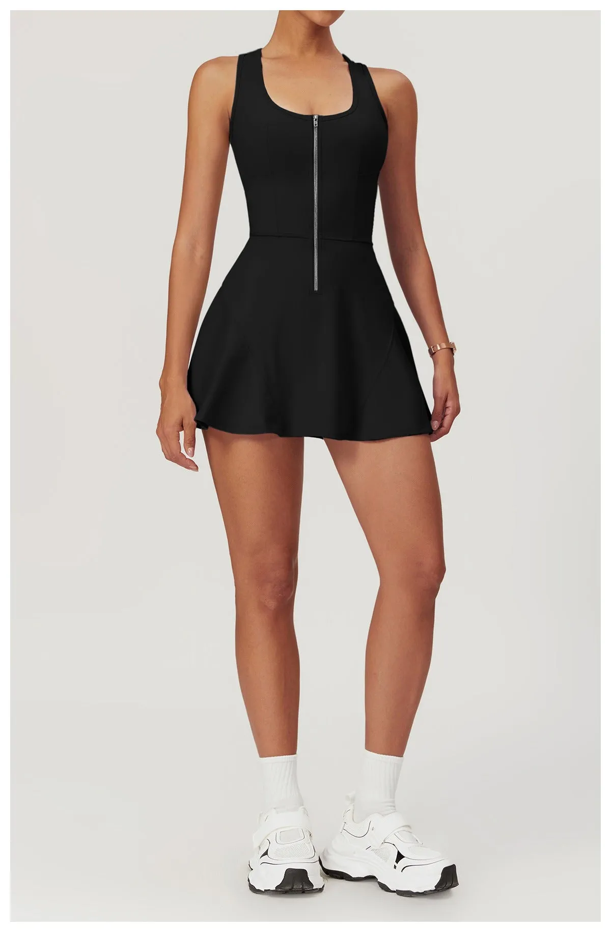 Evie Zip Skort Dress