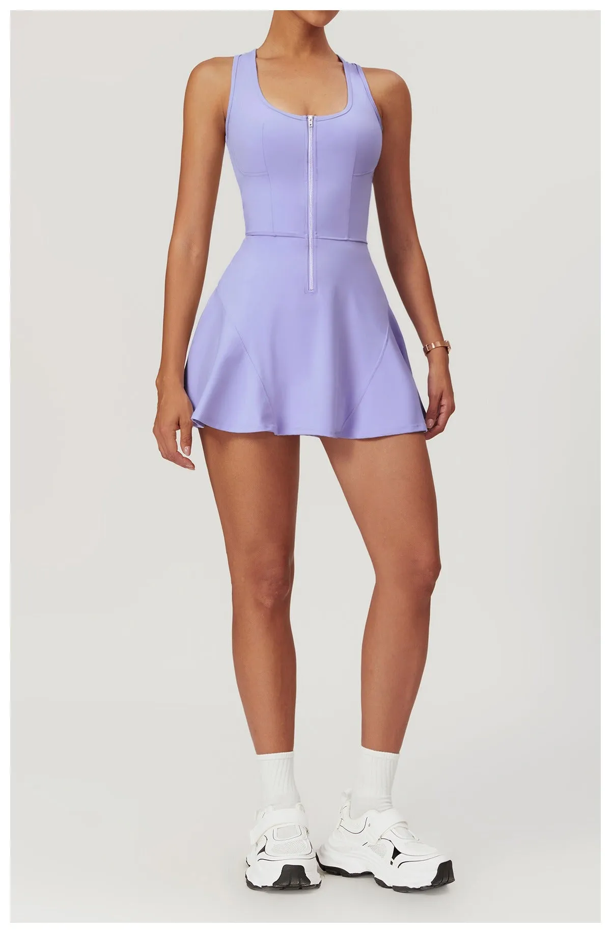 Evie Zip Skort Dress