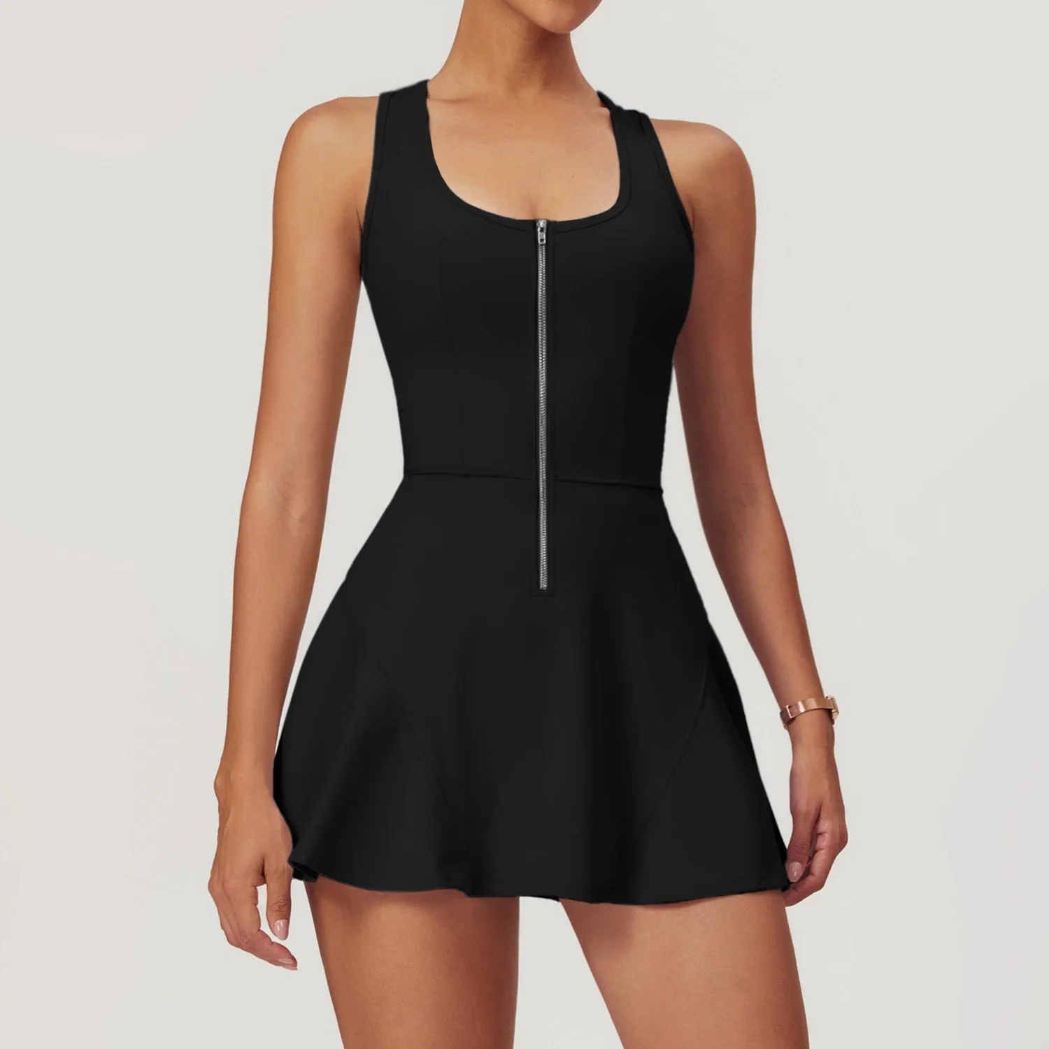 Evie Zip Skort Dress