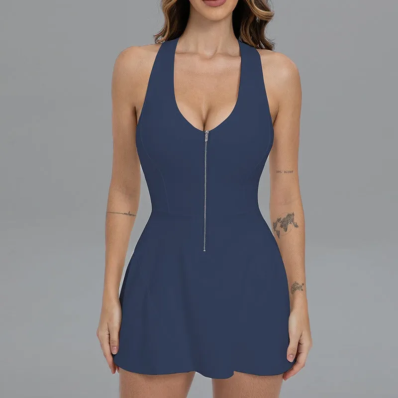 Evie Zip Skort Dress