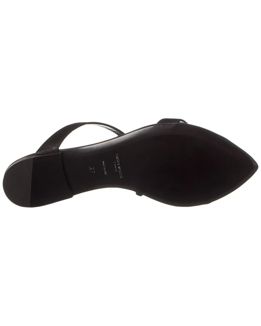 Excellent customer service Laurent Silk Saint Tanger Sandal Early-bird deal