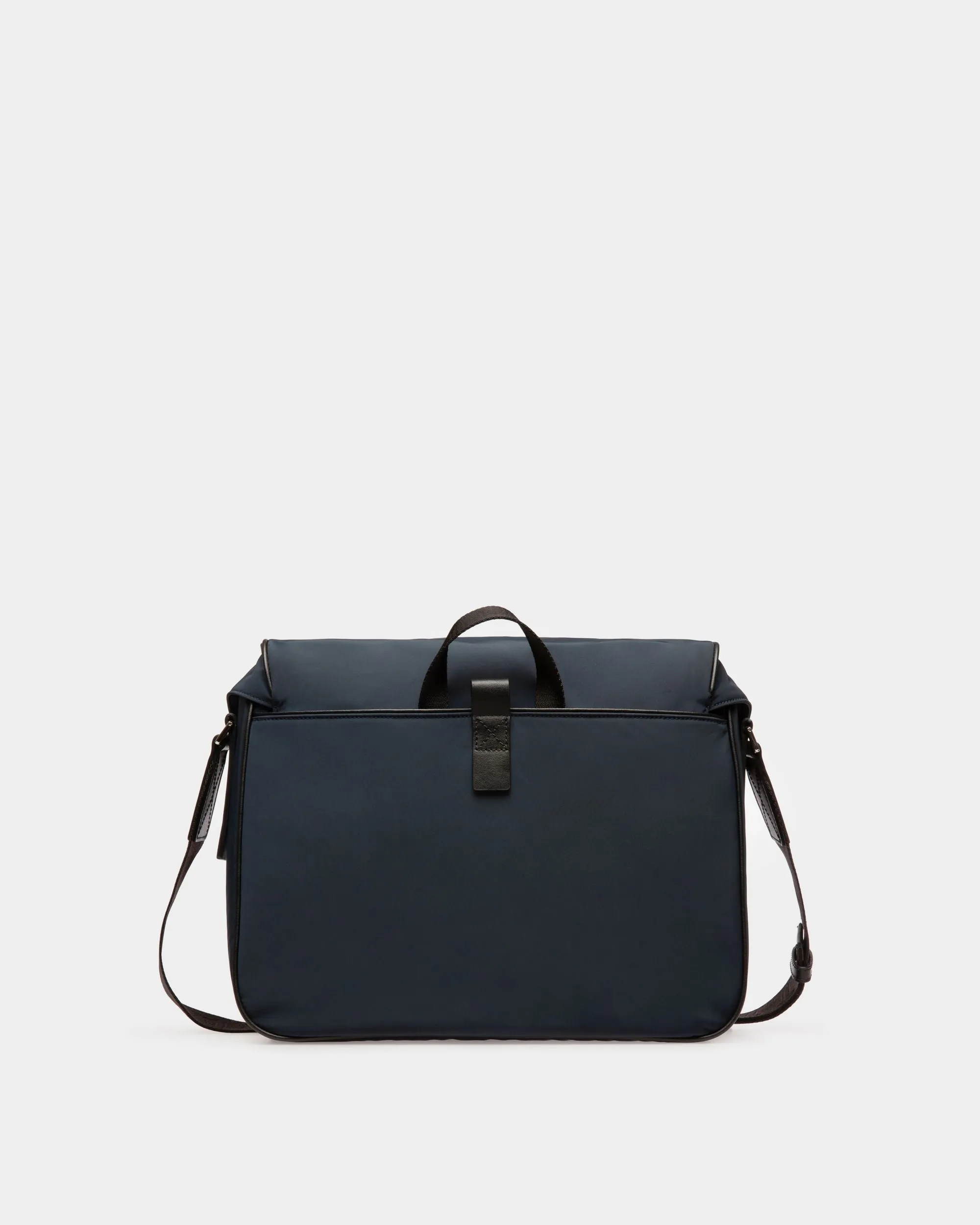 Fabro Messenger Bag In Midnight Nylon