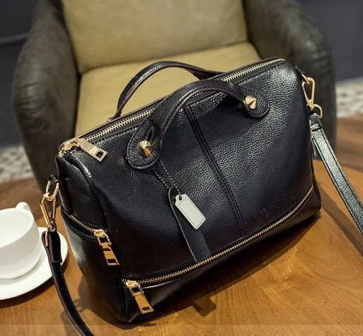Fashion Womens Handbags High Quality Brand Women Genuine Leather Handbags Designer Women's Shoulder Bags X39