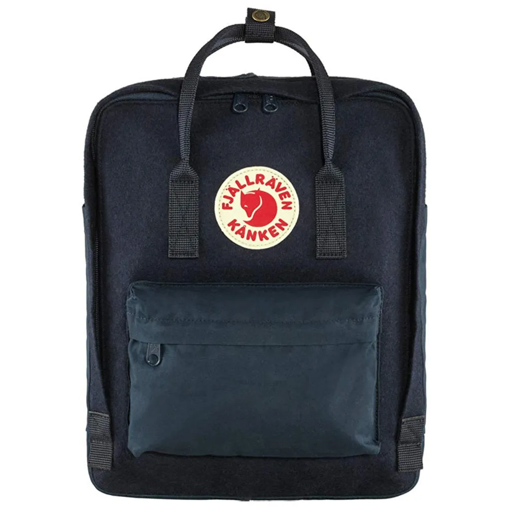 Fjallraven Kanken Re Wool Synthetic Textile Bag