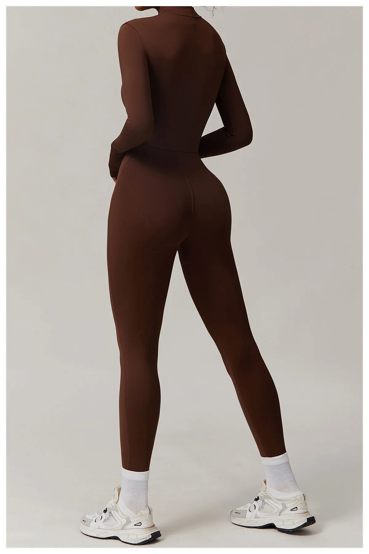 Fleeced Super Sculpt Longsleeve Jumpsuit (size down)