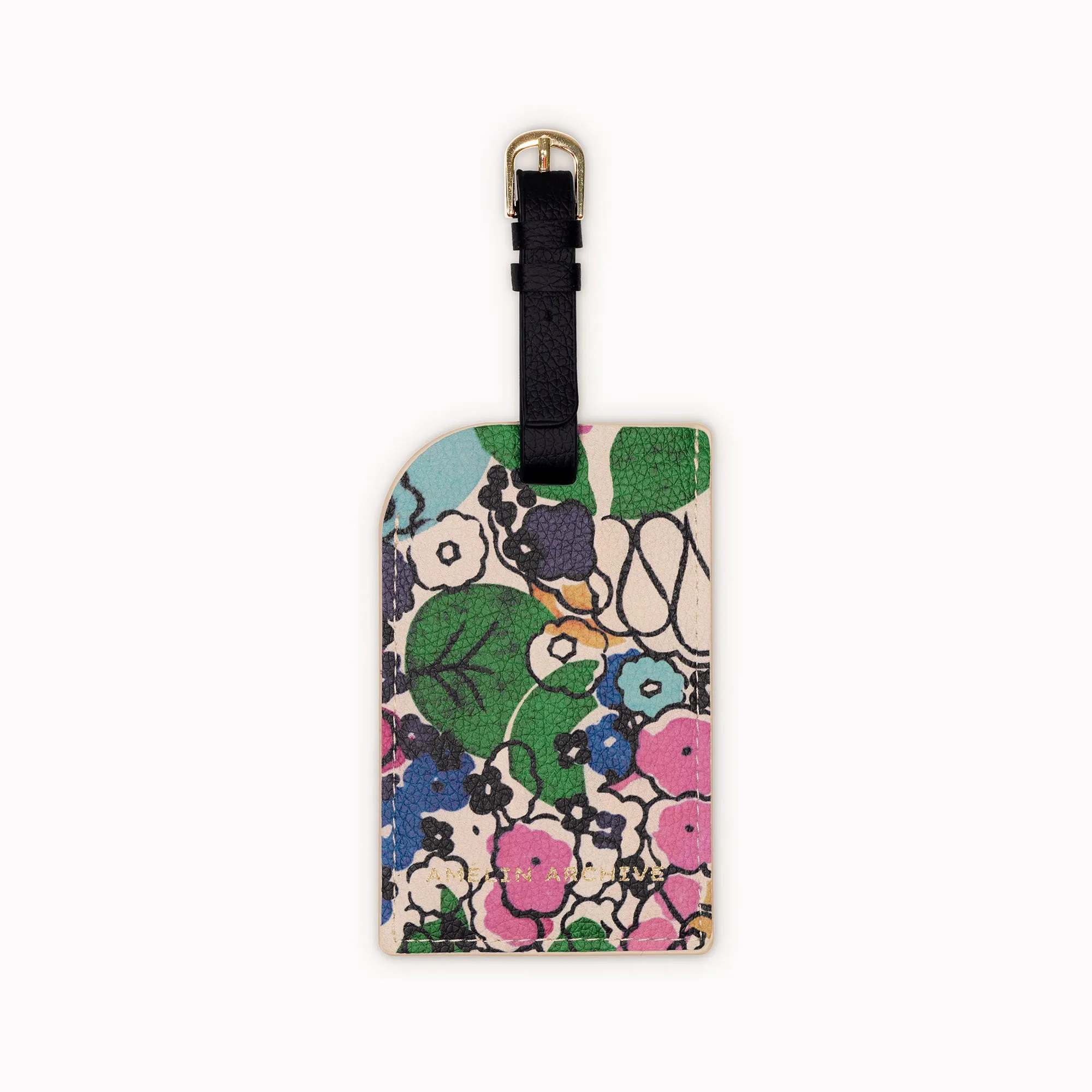 Florale Luggage Tag