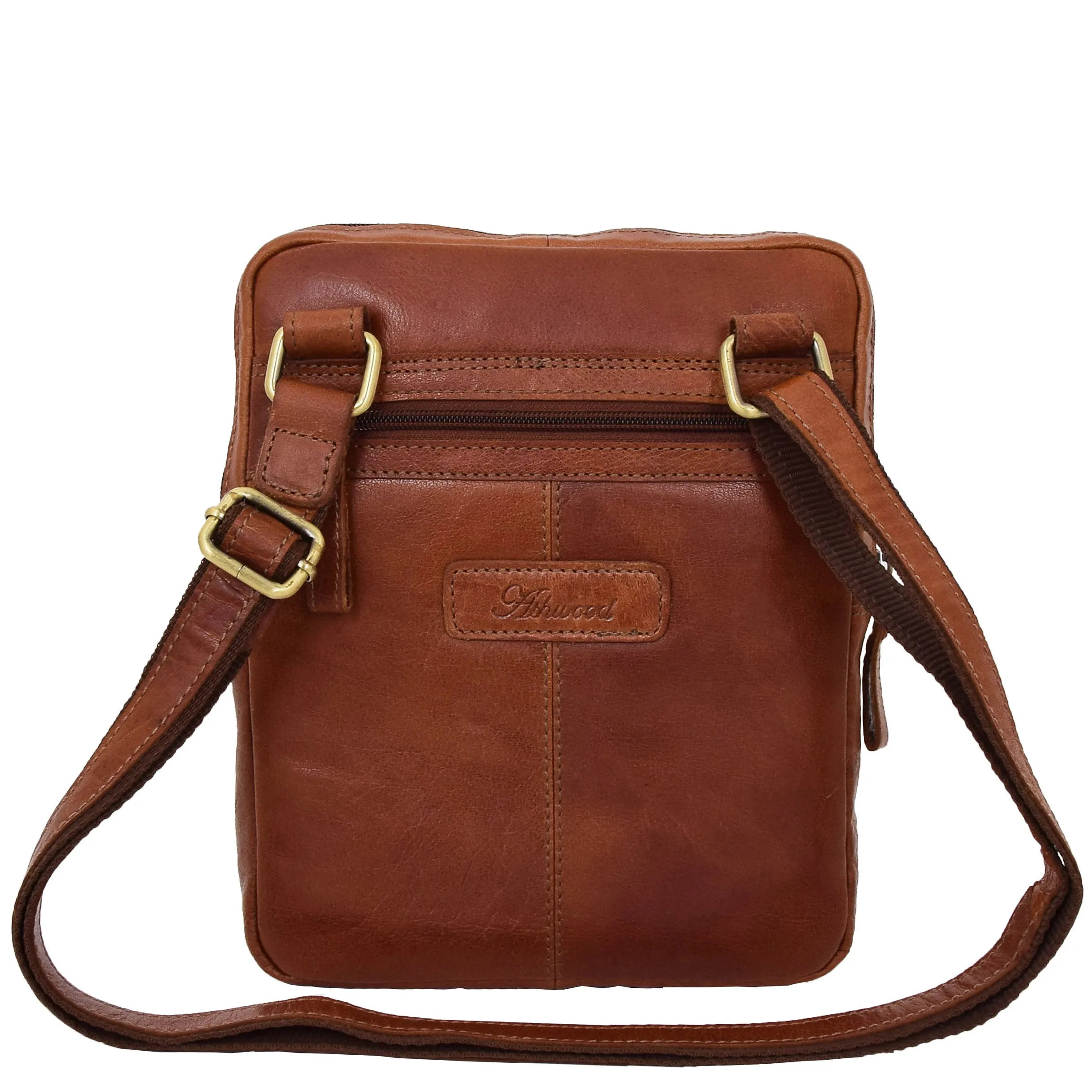 Genuine Leather Cross Body Bag Rugged Vintage Flight Bag Joel Tan