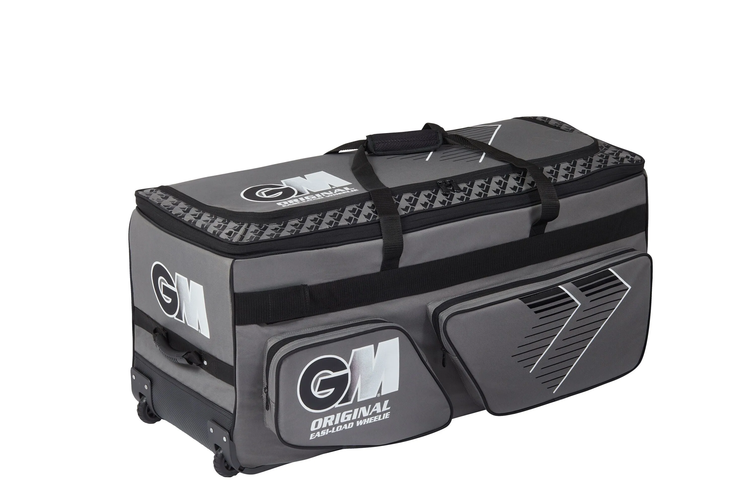 Gunn & Moore Original LE Wheelie Cricket Bag - Grey/Black